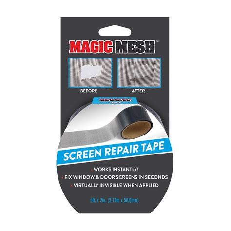 The Role of Tape in Reinforcing Magic Mesh Screens Against Damage